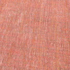 COR 2-Sitzer-Sofas|Sofa Avalanche Stoff 9202 Dunkelrot Rot Ablage Und Gestell Lack RAL 3009 Oxidrot Rot Mit Hocker