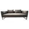 Candy 2-Sitzer-Sofas|Sofa Avola Stoff Prime Anthrazit Grau Gestell In Chromkufe