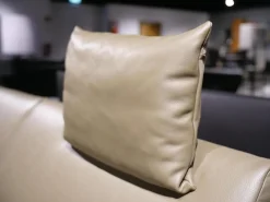 Jori 2-Sitzer-Sofas|Sofa Bellino Leder Lipano Oliv Grün Gestell Metall Mit Kissen Und Kopfstütze