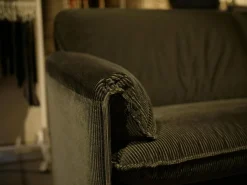 Leolux 2-Sitzer-Sofas|Sofa Bora Bora Niedrig Bezug Stoff Spazio 26886 86 Anthrazit Gestell Buche Massiv