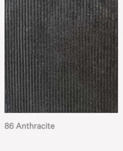 Leolux 2-Sitzer-Sofas|Sofa Bora Bora Niedrig Bezug Stoff Spazio 26886 86 Anthrazit Gestell Buche Massiv