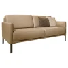Rolf Benz 2-Sitzer-Sofas|Sofa Cara H-SOB SB168 Bezug Leder 38.102 Beigegrau Inklusive 2 Kissen