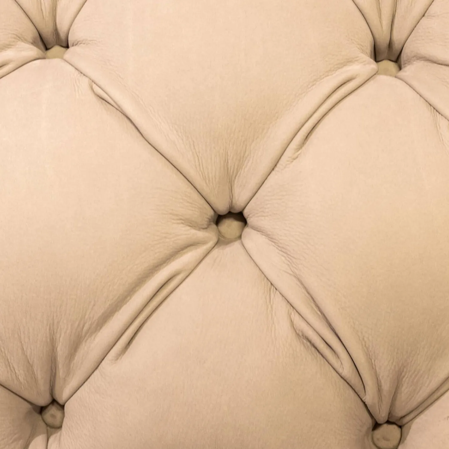 Baxter 3-Sitzer-Sofas|Sofa Chester Moon Leder Kashmir Nuage Grau