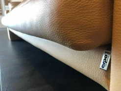 Erpo 2-Sitzer-Sofas|Sofa Classics 100 Leder 43.450 Beige mit Armlehnkissen