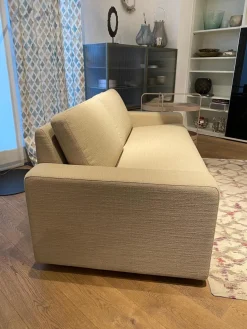 COR 2-Sitzer-Sofas|Sofa Conseta Bodennah Stoff 7151 Beige