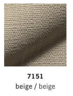 COR 2-Sitzer-Sofas|Sofa Conseta Bodennah Stoff 7151 Beige