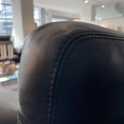 COR 2-Sitzer-Sofas|Sofa Conseta Leder 286 Schwarz