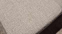 Ditre Italia 3-Sitzer-Sofas|Sofa Crossline Stoff Porto 101 Creme Weiß mit 3 Kissen