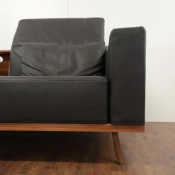 Brühl 2-Sitzer-Sofas|Sofa Deep Space Leder Jumbo 5662 22 Dunkelbraun Nussbaum