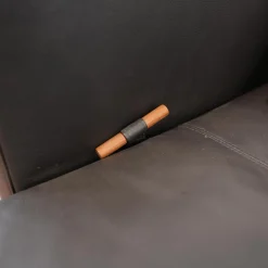 Brühl 2-Sitzer-Sofas|Sofa Deep Space Leder Jumbo 5662 22 Dunkelbraun Nussbaum