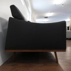 Brühl 2-Sitzer-Sofas|Sofa Deep Space Leder Jumbo 5662 22 Dunkelbraun Nussbaum