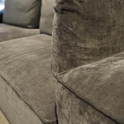 Montis 2-Sitzer-Sofas|Sofa Domino Inklusive Rollelement Hauptstoff Maple 192 Grau Fuß Kunststoff