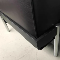 De Sede 2-Sitzer-Sofas|Sofa DS 0022/323 Leder Touch Espresso Gestell Metall