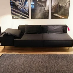 De Sede 3-Sitzer-Sofas|Sofa DS 22/323-A Stoff Craft 906 Füße Chrom Hochglanz