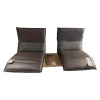 Koinor 2-Sitzer-Sofas|Sofa Edit 2 Leder D Dolce Cola Grau Braun Plateau 2 Balkeneiche Furniert Geölt Mit LED Beleuchtung Und Soundsystem
