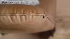 Jess Loungesessel|Sofa 2er-Set Sessel Shuffle Links Rechts Leder Luxor Light Grey