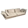 Bretz 2-Sitzer-Sofas|Sofa Esfera Stoff 66 Grau Vintage Velvet 65 Moonlight mit 3 Kissen