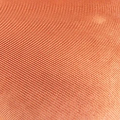 COR 3-Sitzer-Sofas|Sofa Jalis 21 Stoff 9072 Kürbis Orange Rot Nahtband 5091 Mittelgrau