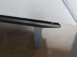 Franz Fertig 2-Sitzer-Sofas|Sofa Jill Stoff E Cape 60 Lightgrey Grau mit Verstellfunktion