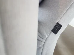 Franz Fertig 2-Sitzer-Sofas|Sofa Jill Stoff E Cape 60 Lightgrey Grau mit Verstellfunktion