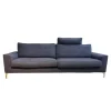 IP Design 2-Sitzer-Sofas|Sofa Jon Edwards Bodenfrei Bezug Stoff Spring Ip1764-454 Grau Füße Metall