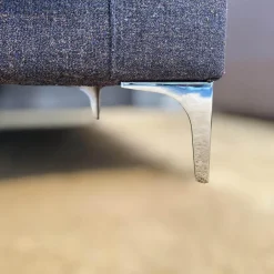 IP Design 2-Sitzer-Sofas|Sofa Jon Edwards Bodenfrei Bezug Stoff Spring Ip1764-454 Grau Füße Metall