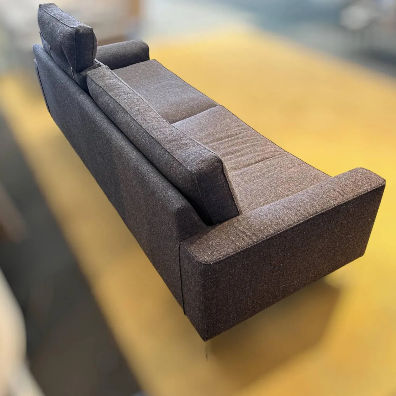 IP Design 2-Sitzer-Sofas|Sofa Jon Edwards Bodenfrei Bezug Stoff Spring Ip1764-454 Grau Füße Metall