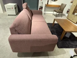 Stressless 2-Sitzer-Sofas|Sofa Joy Stoff Jasmine Dark Pink Rosa Holzfuß Wenge Schräg Inklusive Kopfstütze