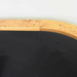 Thörmer 2-Sitzer-Sofas|Sofa La Difference Stoff Alcantara Schwarz Mit 2 Kissen