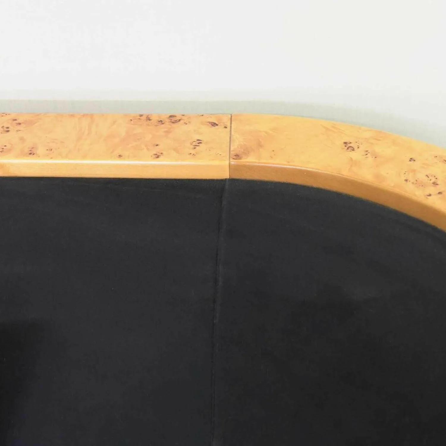 Thörmer 2-Sitzer-Sofas|Sofa La Difference Stoff Alcantara Schwarz Mit 2 Kissen