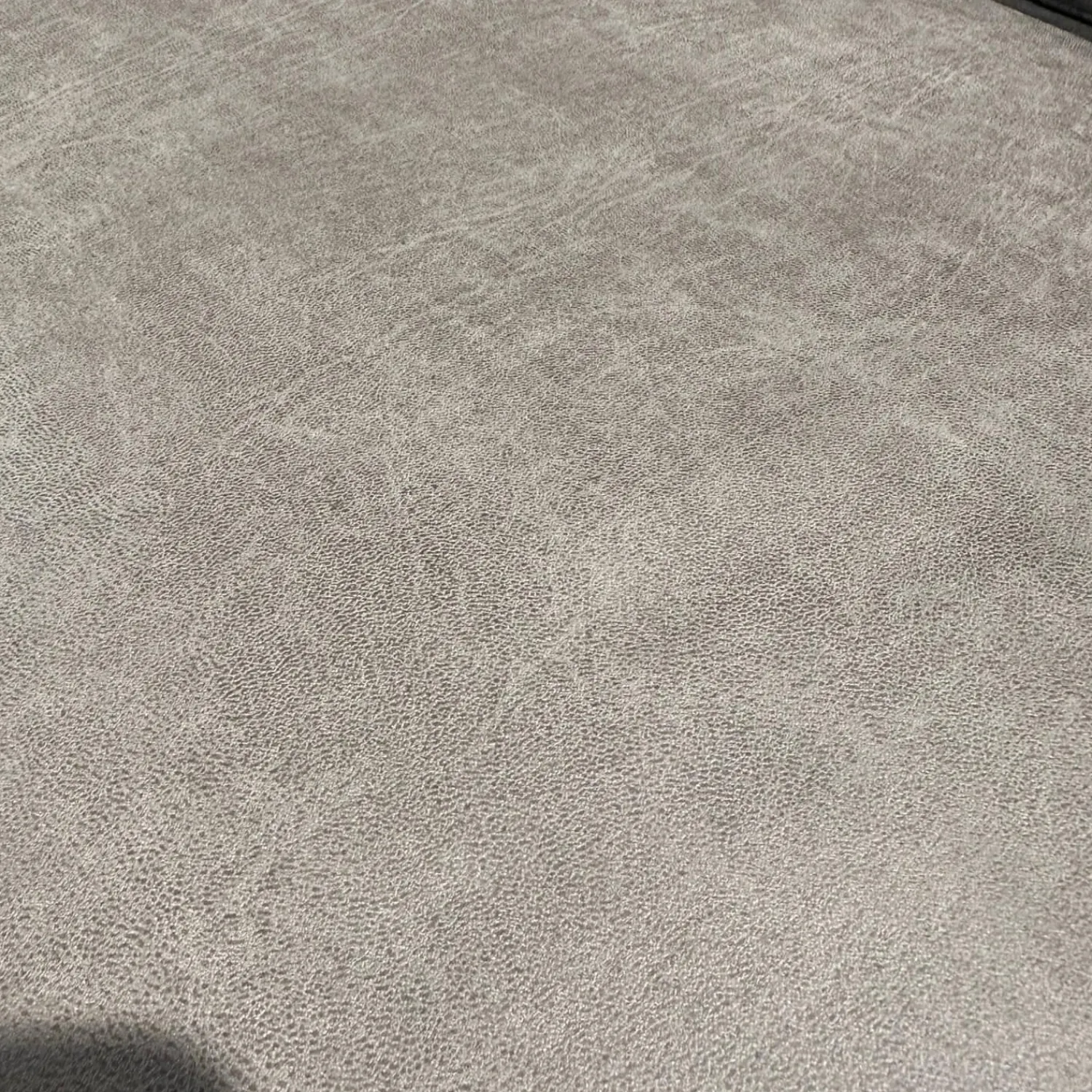 Polsteria 2-Sitzer-Sofas|Sofa Lodi Bezug Stoff Gringo Taupe Grau Metalleckfuß Schwarz Matt