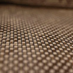 Accente 2-Sitzer-Sofas|Sofa Loft Small 150 Stoff Holzrahmen Mit Geflecht Bezogen Braun Schwarz