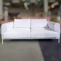 IP Design 2-Sitzer-Sofas|Sofa Loop 2/75 Stoff Glory IP1791-171 Weiß Gestell Weiß