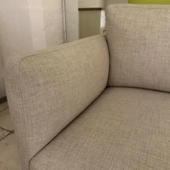 Blomms 2-Sitzer-Sofas|Sofa Lua 66902 10 01 Stoff Menba Dess Beige Füße Schwarzer Kunststoff