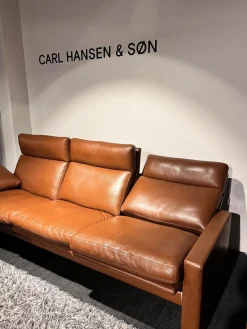 Erpo 3-Sitzer-Sofas|Sofa Manhattan 250 Leder Sierra Antik 001 Braun Gestell Stahl Inklusive Hocker Soho Und Kissen