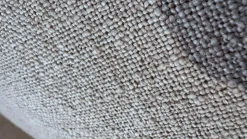 Walter Knoll Wohnlandschaften|Sofa Maru Stoff Namib 7920 Moon Beige Gestell Matt Schwarz Pulverbeschichtet Inklusive Kissen