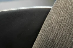 Wittmann 2-Sitzer-Sofas|Sofa Merwyn Lounge 135 29625 Stoff Hagen Graphit Grau Aussen Keder Schwarz