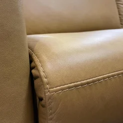 W. Schillig Ecksofas|Sofa Miroo Bezug Leder Z69 Farbe 52 Kurkuma