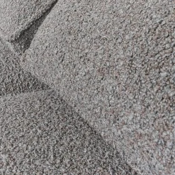 IP Design Ecksofas|Sofa mit Longchair Cube Air Stoff Cooper BW1779-191 Grau