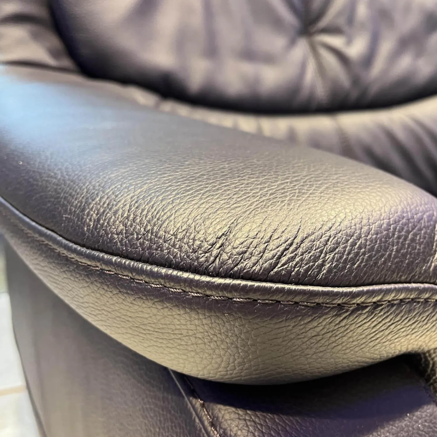 himolla 3-Sitzer-Sofas|Sofa Mondo Satyr 3-Sitzig Bezug Leder 24 Longru Pazifik Sitz Superlastic Soft