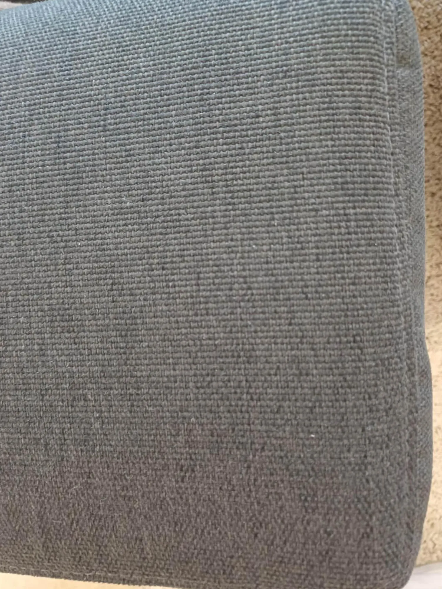 Cassina 2-Sitzer-Sofas|Sofa Moov Stoff Panama Grau Gestell Chrom Rückenteile Unabhängig Voneinander Klappbar