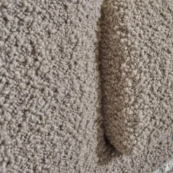 COR 2-Sitzer-Sofas|Sofa Moss Stoff 14002 Hellgrau Füße Verchromt Mit Rückenkissen