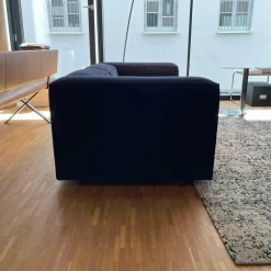 Living Divani 2-Sitzer-Sofas|Sofa Neowall Stoff Crush II Navy K5033 105