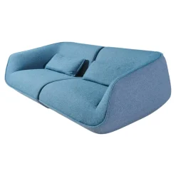 COR 2-Sitzer-Sofas|Sofa Nook Innen Stoff 8214 Blau Petrol Außen Stoff 8206 Nordic Blau
