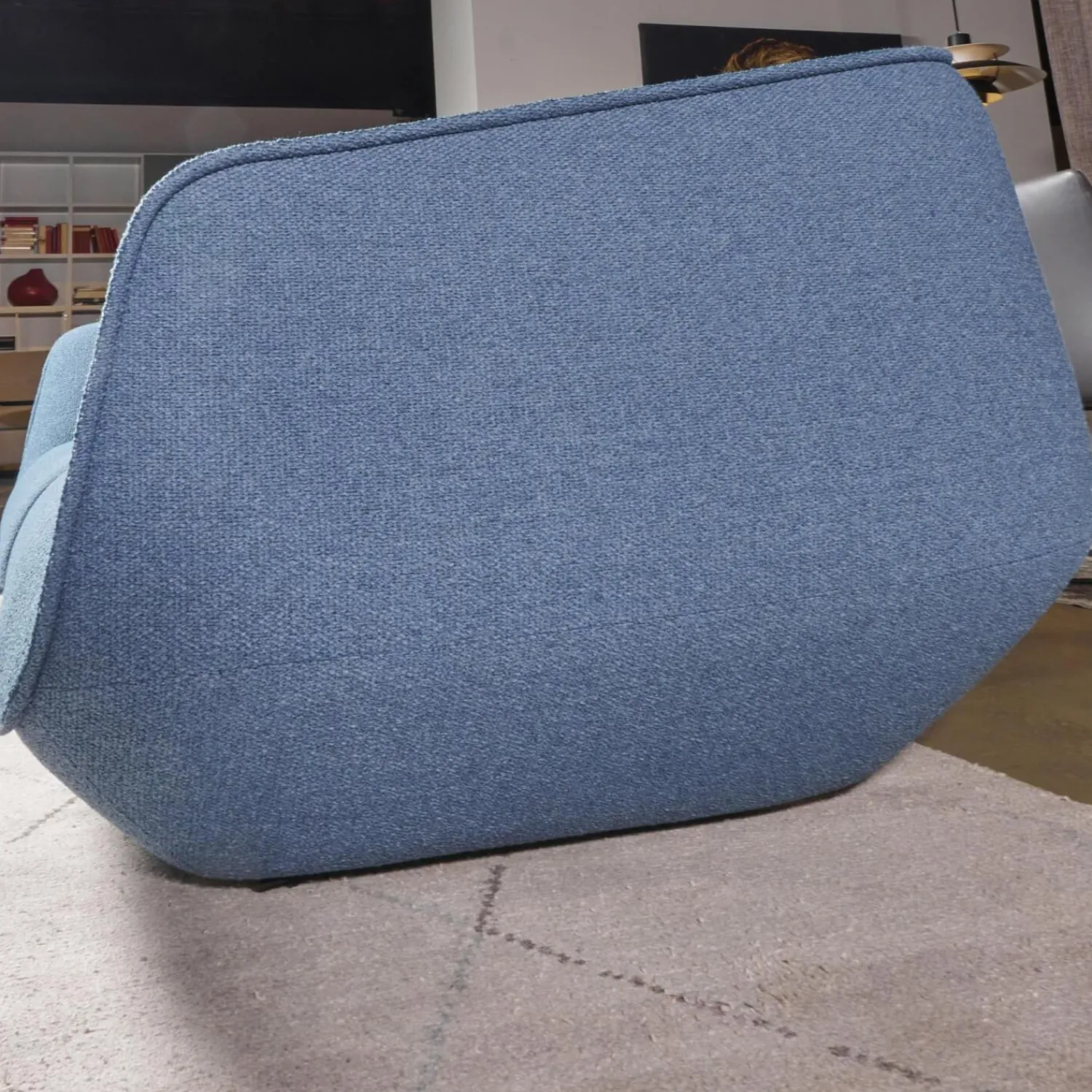 COR 2-Sitzer-Sofas|Sofa Nook Innen Stoff 8214 Blau Petrol Außen Stoff 8206 Nordic Blau