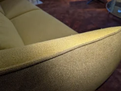 COR 2-Sitzer-Sofas|Sofa Nook Stoff Innen 8077 Gelb Außen 8306