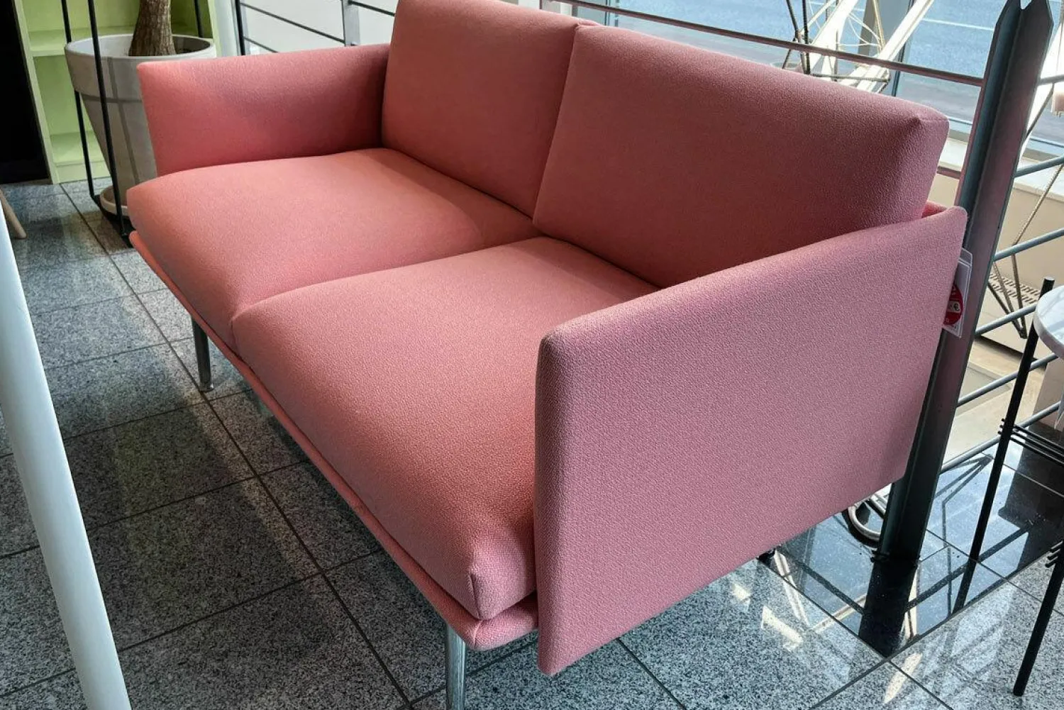 Muuto 2-Sitzer-Sofas|Sofa Outline Stoff Vidar Fb. 622 Rosa