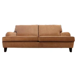 Bielefelder Werkstätten 2-Sitzer-Sofas|Sofa Passion Bezug Stoff Cam Emilia Beige Mehrfarbig Grau Keder Schwarz Holzfüße Eckig Ohne Rollen