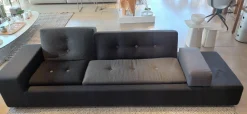 Vitra 2-Sitzer-Sofas|Sofa Polder XL Stoff Spirit Schwarz Steelcut Anthrazit Hallingdal Dunkelgrau Soft Schwarz Und Anthrazit Und Tonus Schwarz