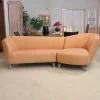 Leolux 2-Sitzer-Sofas|Sofa Pupilla Leder Coral Mit Longchair